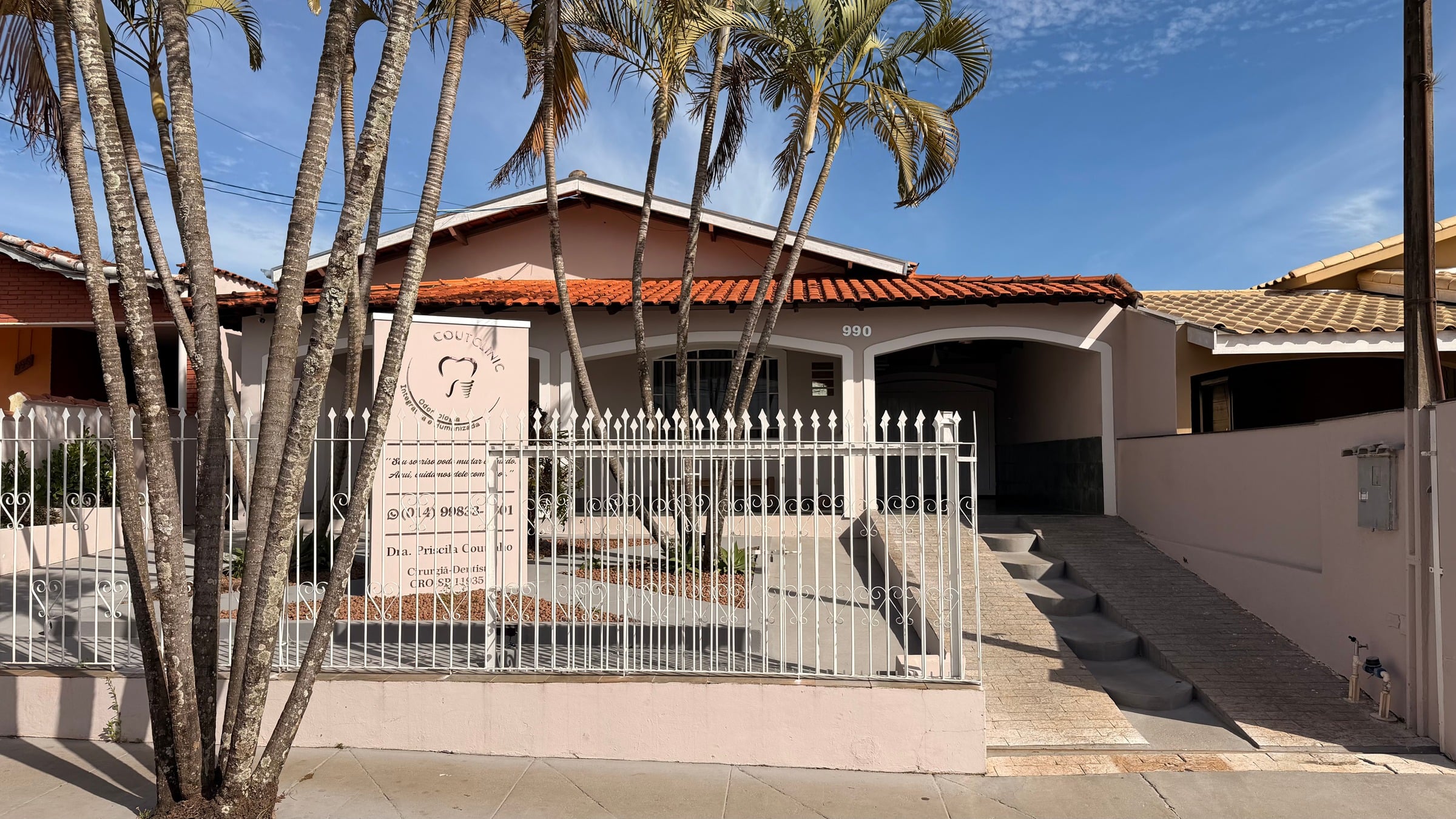 Recepção da COUTCLINIC